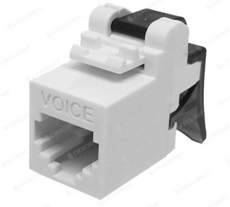 CAT.3 Conector de voz sin herramientas Color Blanco